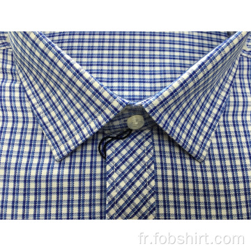 Chemise boutonnée à manches longues pour hommes